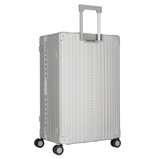 Aleon Traveler Macro trolley met 4 wielen, Aluminium, 77 cm, inclusief Kledingzak