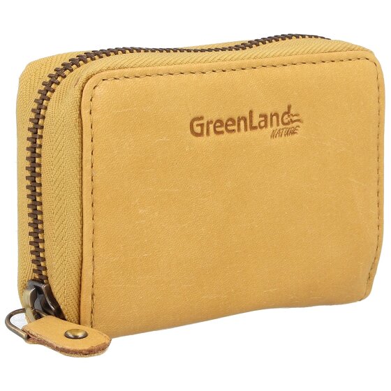 Greenland Nature Creditcard etui RFID Leer 10,5 cm