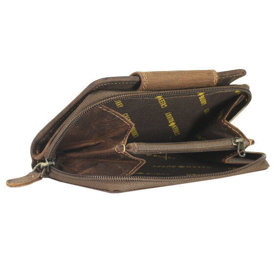 Greenburry Vintage Portemonnee XI Leer 10 cm