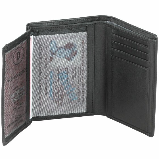 Esquire Logo Portemonnee IV Leer 9,5 cm