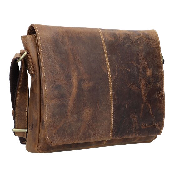 Greenburry Vintage Messenger Schoudertas Leer 33 cm