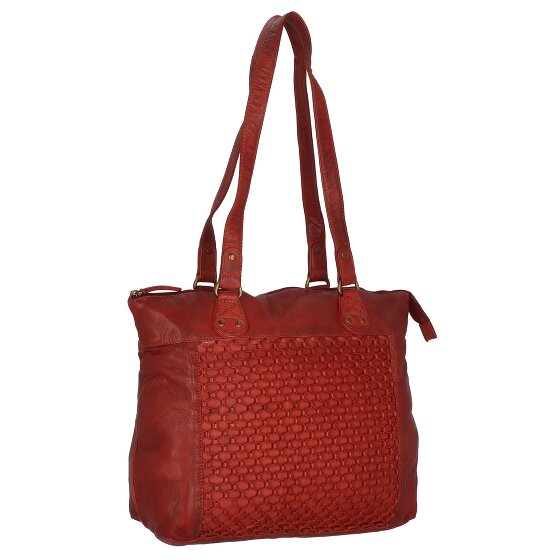 Greenland Nature Femi & Nine Leren Schoudertas 35 cm