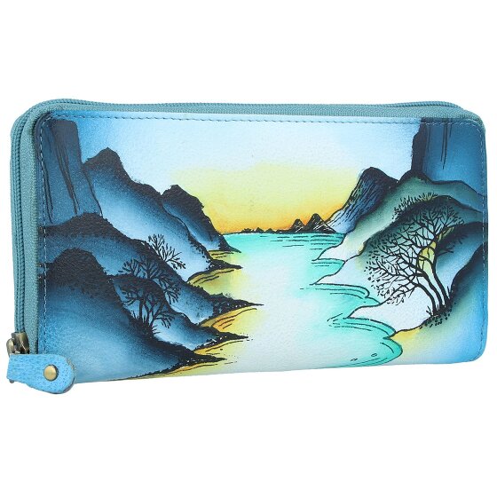 Greenland Nature Art+Craft Portemonnee RFID Leer 20 cm