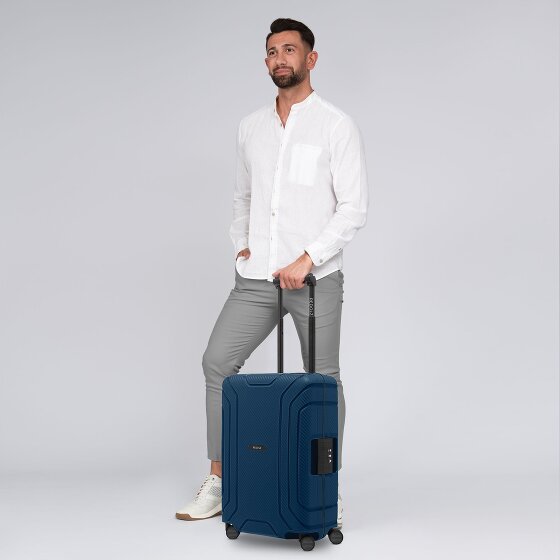 Redolz Essentials 15 4-wiel cabinewagen 55 cm met driepuntsbevestiging