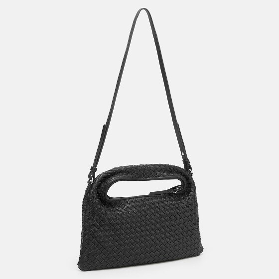 LES VISIONNAIRES Sadie Weave Schoudertas Leer 37 cm