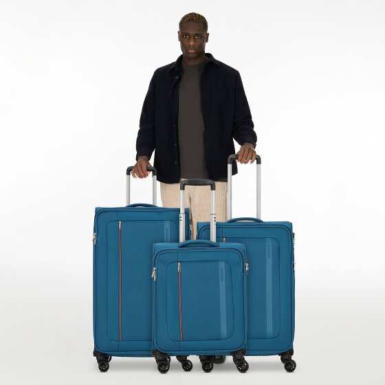 American Tourister Blazing Ride 4 wielen Kofferset 3-delig met uitbreidingsplooi