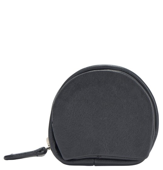 Voi Zachte Ebbenhouten Munten Portemonnee Leder 7 cm