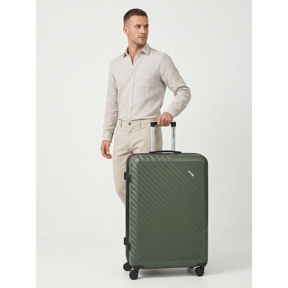 Check.In Paradise 2.0 4 wielen Trolley L 78 cm met uitbreidingsplooi