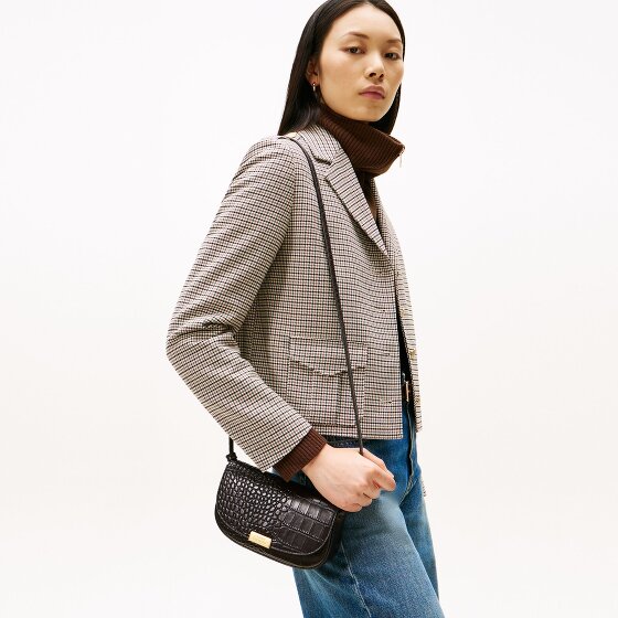 Tommy Hilfiger TH Party Schoudertas Leer 20 cm