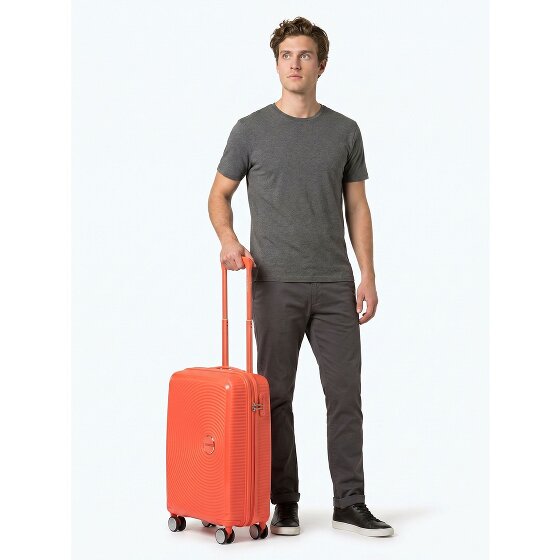 American Tourister Soundbox 4-wielige cabinewagen 55 cm