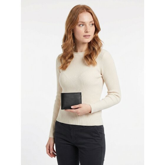 oxmox Leather Portemonnee RFID-bescherming Leder 11 cm