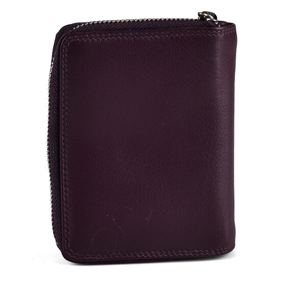 Greenburry Sponsachtig portefeuille leer 9 cm
