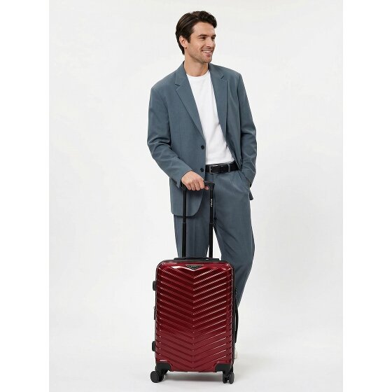 Redolz Essentials 18 4 wielen Cabinewagen 55 cm met uitbreidingsplooi