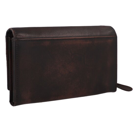 Greenburry Destressed Portemonnee RFID-bescherming Leer 18.5 cm