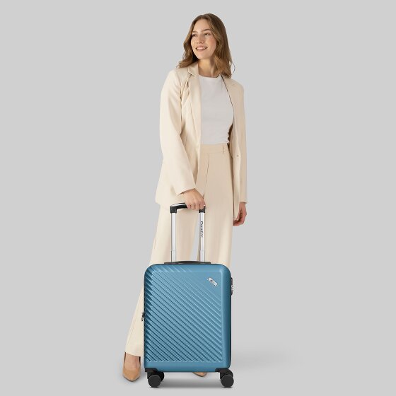 Check.In Paradise 2.0 4 wielen Cabinewagen S 55 cm met uitbreidingsplooi