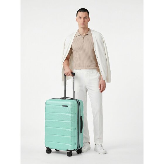 Franky Munich 4.0 4 wielen Trolley M 66 cm met uitbreidingsplooi