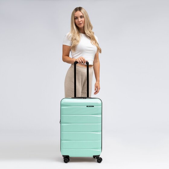 Franky Munich 4.0 4-wiel trolley M 66 cm met uitbreidingsplooi