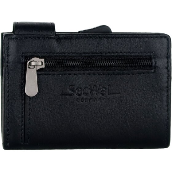 SecWal SecWal 1 Creditcard etui Portemonnee RFID Leer 9 cm