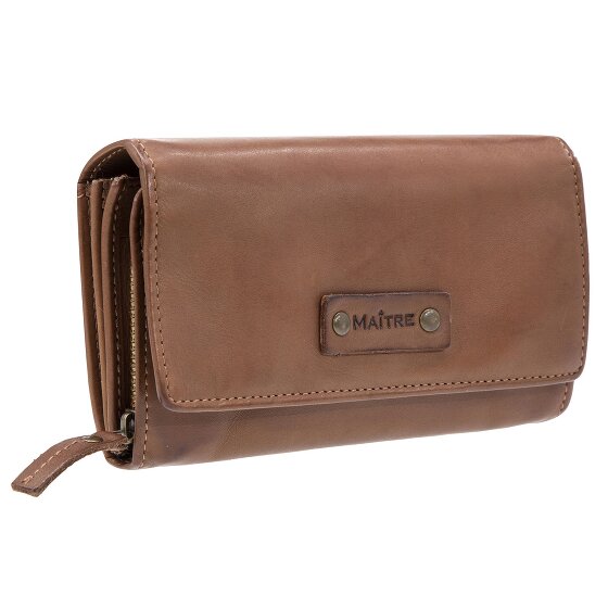 Maître Steinbach Dilara Portemonnee RFID-bescherming Leer 16 cm