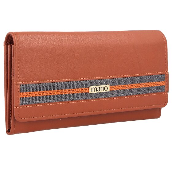 mano Don Leonardo Portemonnee RFID Leer 18 cm