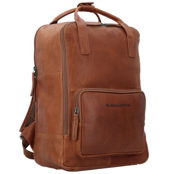 The Chesterfield Brand Wax Pull Up Zakelijke rugzak Leer 40 cm Laptop compartiment