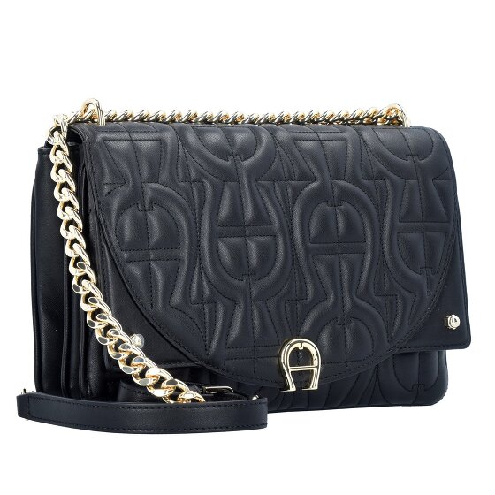 AIGNER Diadora Schoudertas Leer 26 cm