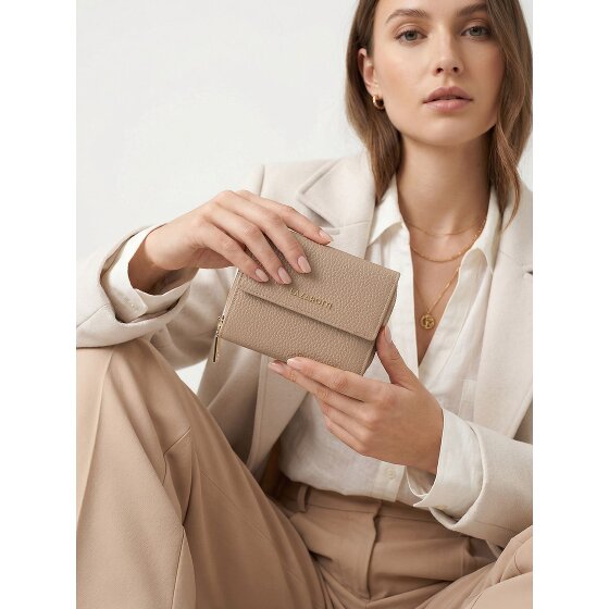 Lazarotti Bologna Leren Ritssluiting Portemonnee Leer 12 cm