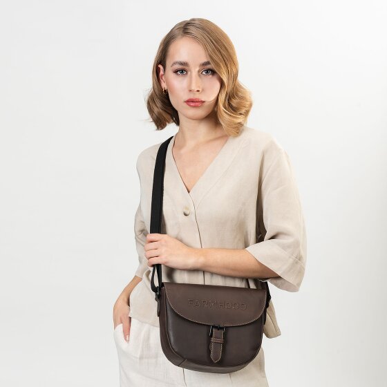 Farmhood Nashville L Schoudertas Leder 25 cm