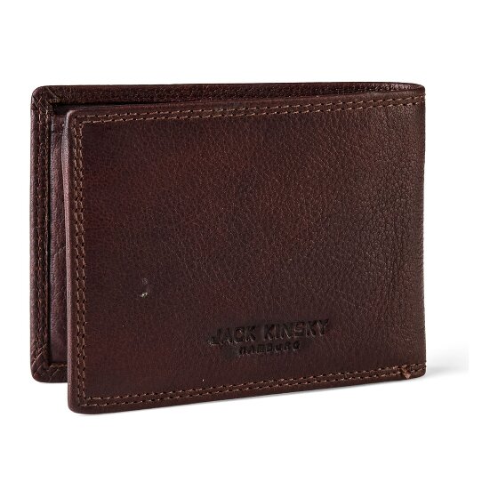 Jack Kinsky Porto 104 Portemonnee RFID-bescherming Leer 10.5 cm