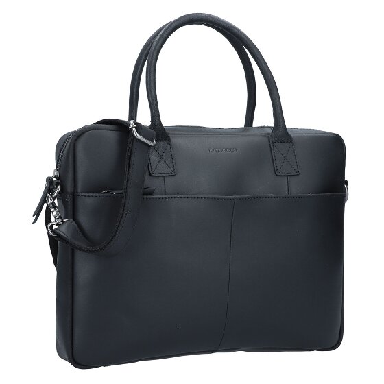 Burkely Vintage Jack Aktetas Leer 37 cm Laptopcompartiment