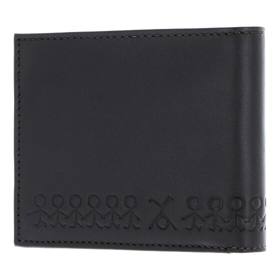 oxmox Leather Portemonnee RFID-bescherming Leder 12 cm