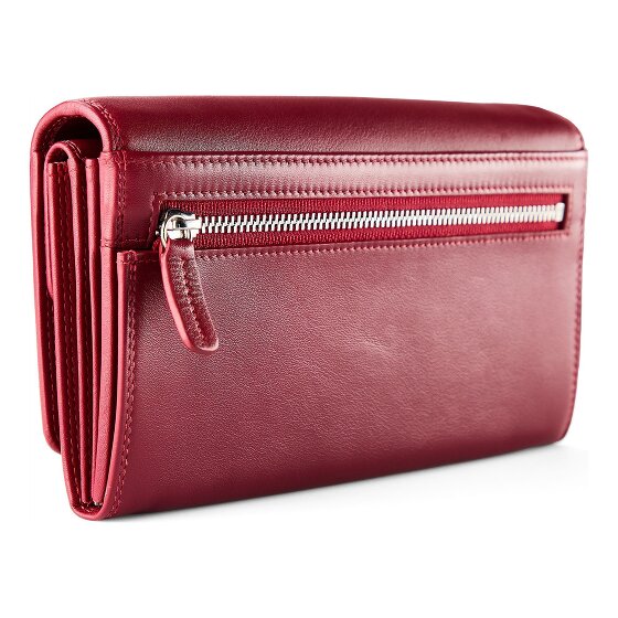 Braun Büffel Golf 3.0 Portemonnee RFID-bescherming Leer 18 cm