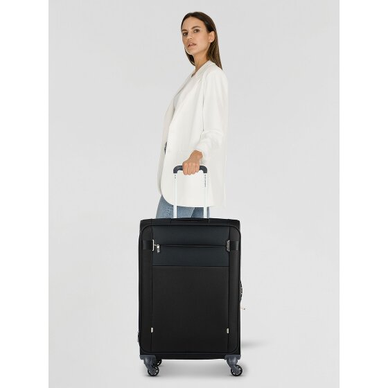 Samsonite Citybeat 4 wielen Trolley 66 cm met uitbreidingsplooi