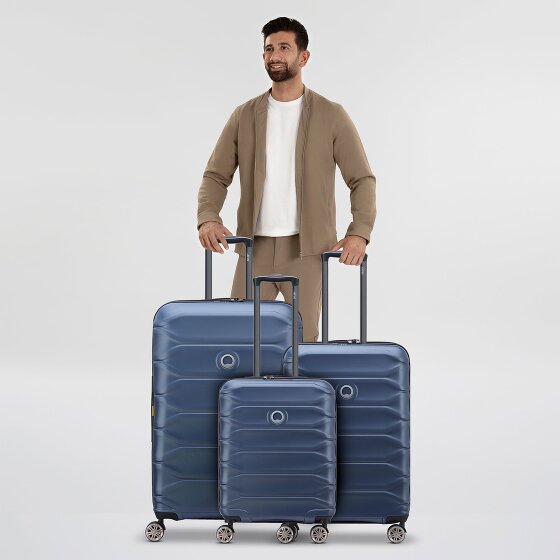 Delsey Paris Meteor 4 wielen Kofferset 3-delig met uitbreidingsplooi