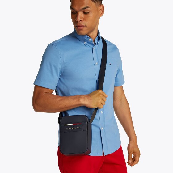 Tommy Hilfiger TH Foundation Mini tas Schoudertas 16 cm