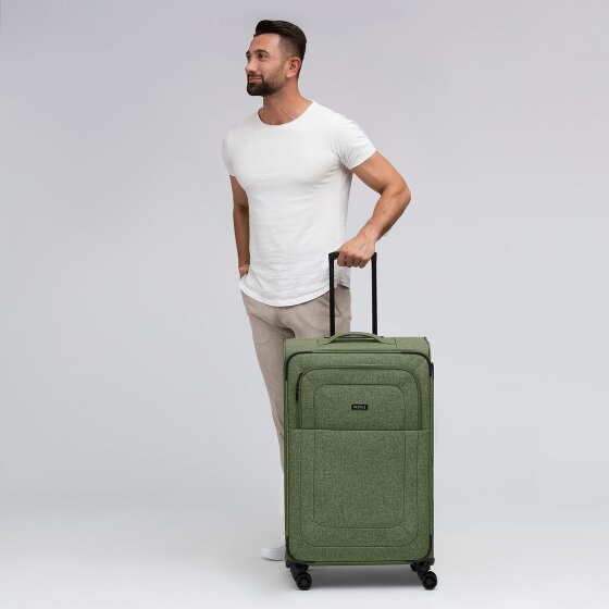 Redolz Essentials 12 LARGE 4 wielen Trolley 79 cm met uitbreidingsplooi