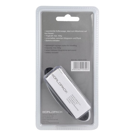 Worldpack Kofferweegschaal 4 cm
