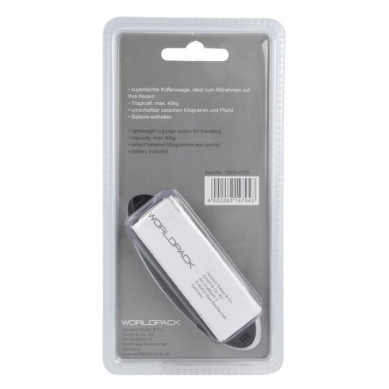 Worldpack Kofferweegschaal 4 cm