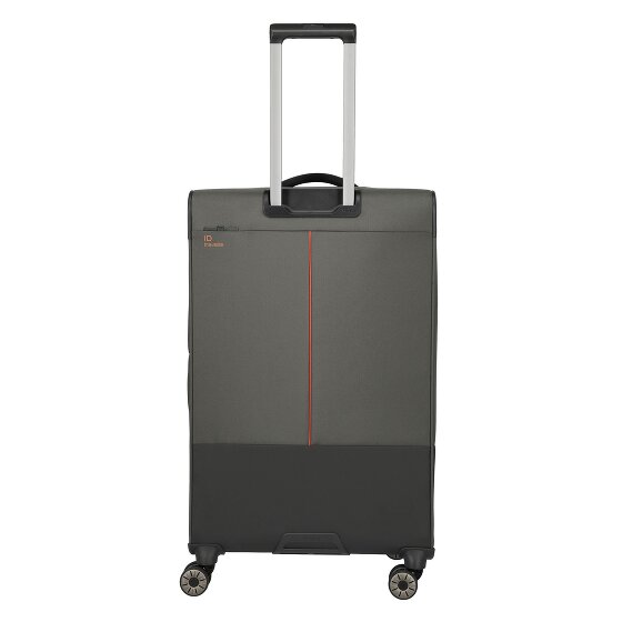Travelite Crosslite 4 wielen Trolley L 77 cm met uitbreidingsplooi