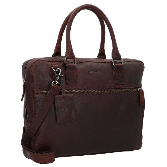 Burkely Antieke Avery aktetas Leer 38 cm Laptopcompartiment