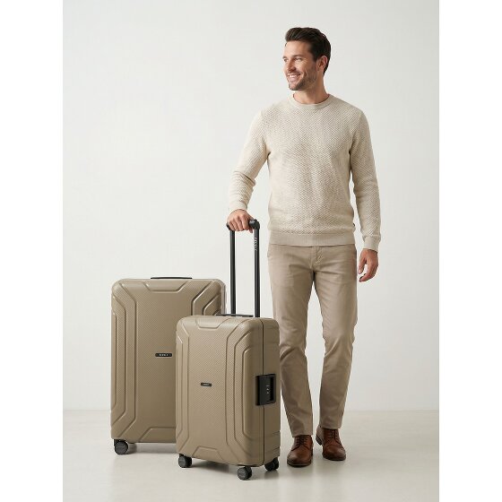 Redolz Essentials 15 kofferset met 4 wielen, M+L, met driepuntssluiting