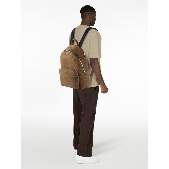 Boss New Crosstown Dagrugzak Leer 43 cm Laptop compartiment
