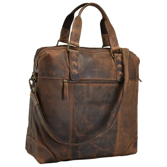 Greenland Nature Klassieke handtas leer 37 cm