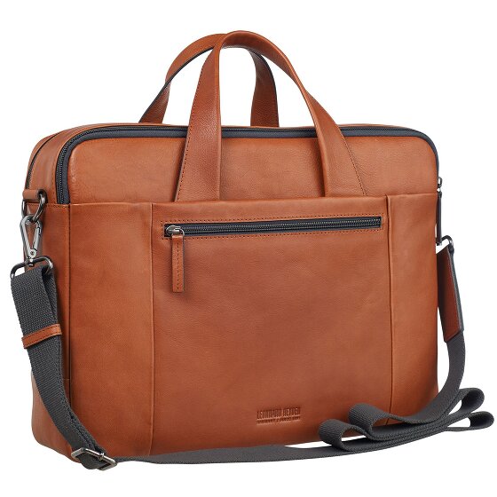 Leonhard Heyden Hamburg Aktetas Leer 40 cm Laptopvak