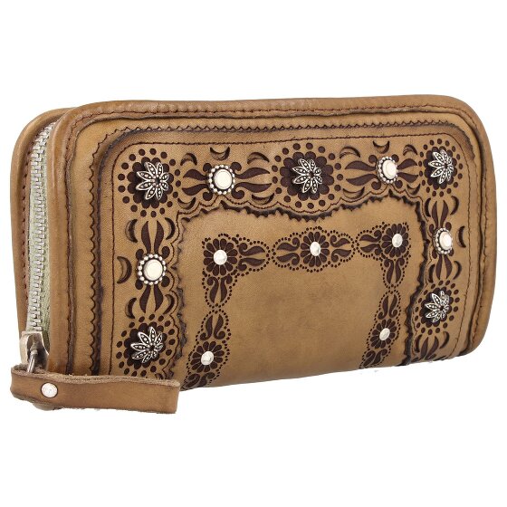 Campomaggi Lederen portefeuille 21,5 cm