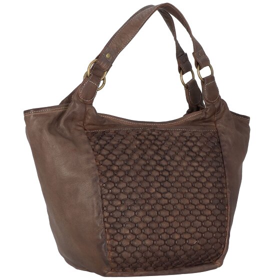 Greenland Nature Femi & Nine Leren Schoudertas 38 cm