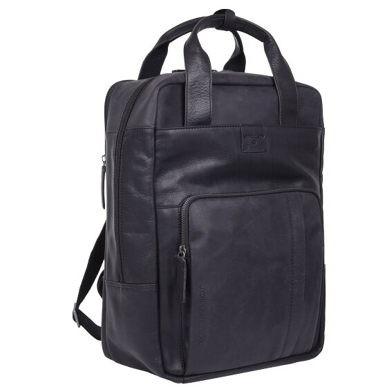 Strellson Brick Lane Rugzak Leer 42 cm Laptopcompartiment