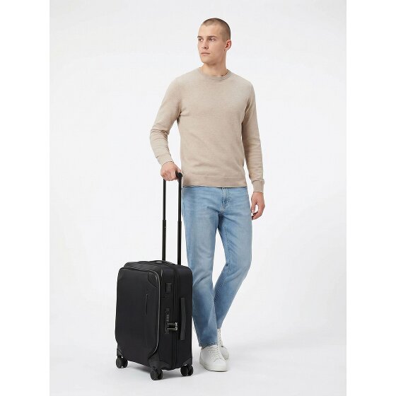 Samsonite Splendix 4 wielen Cabinewagen 55 cm met uitbreidingsplooi