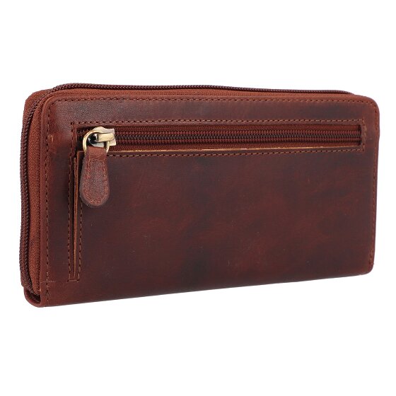 Greenburry Rugged Portemonnee RFID-bescherming Leer 19 cm