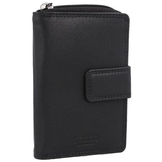 mano Donna Giulia Leren Portemonnee 9 cm